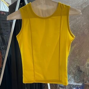 Yellow Sleeveless Women's Top